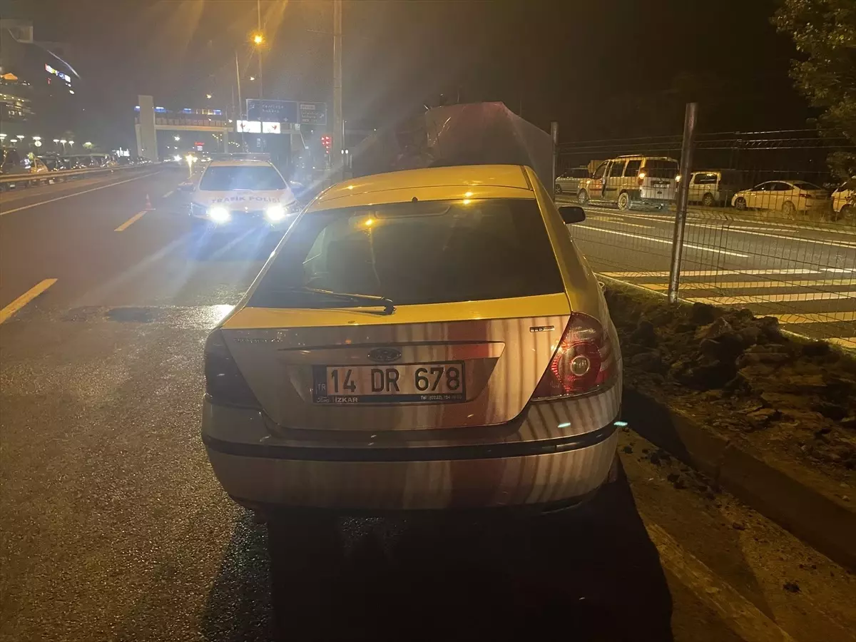 Bolu'da 3 Araçla Kaza: 1 Yaralı