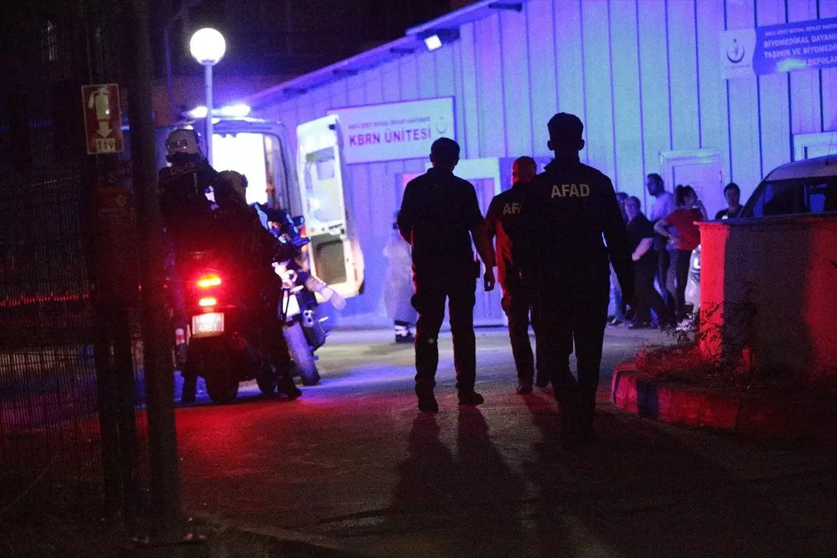 Bolu'da Şüpheli Madde İncelemesi, 9 Polis Hastanelik Oldu