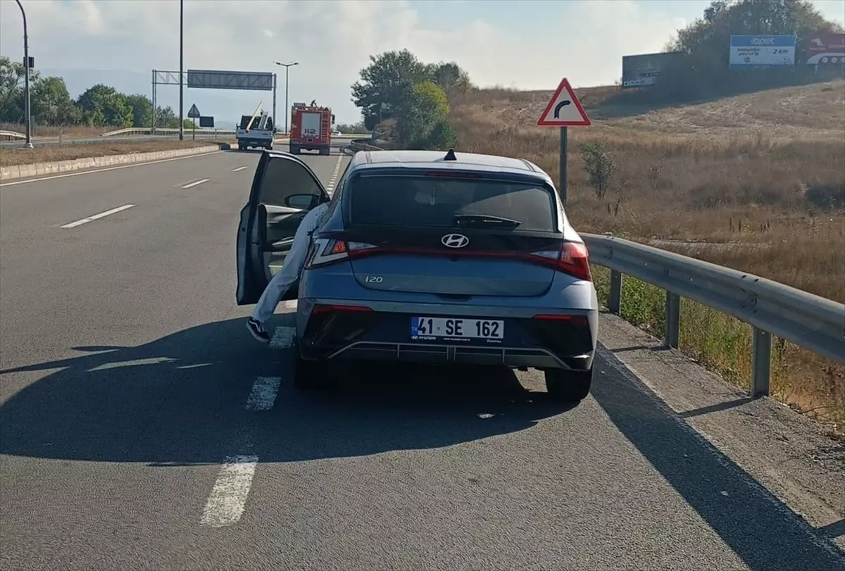 Bolu'da Otomobil Çarpışması: 1 Yaralı