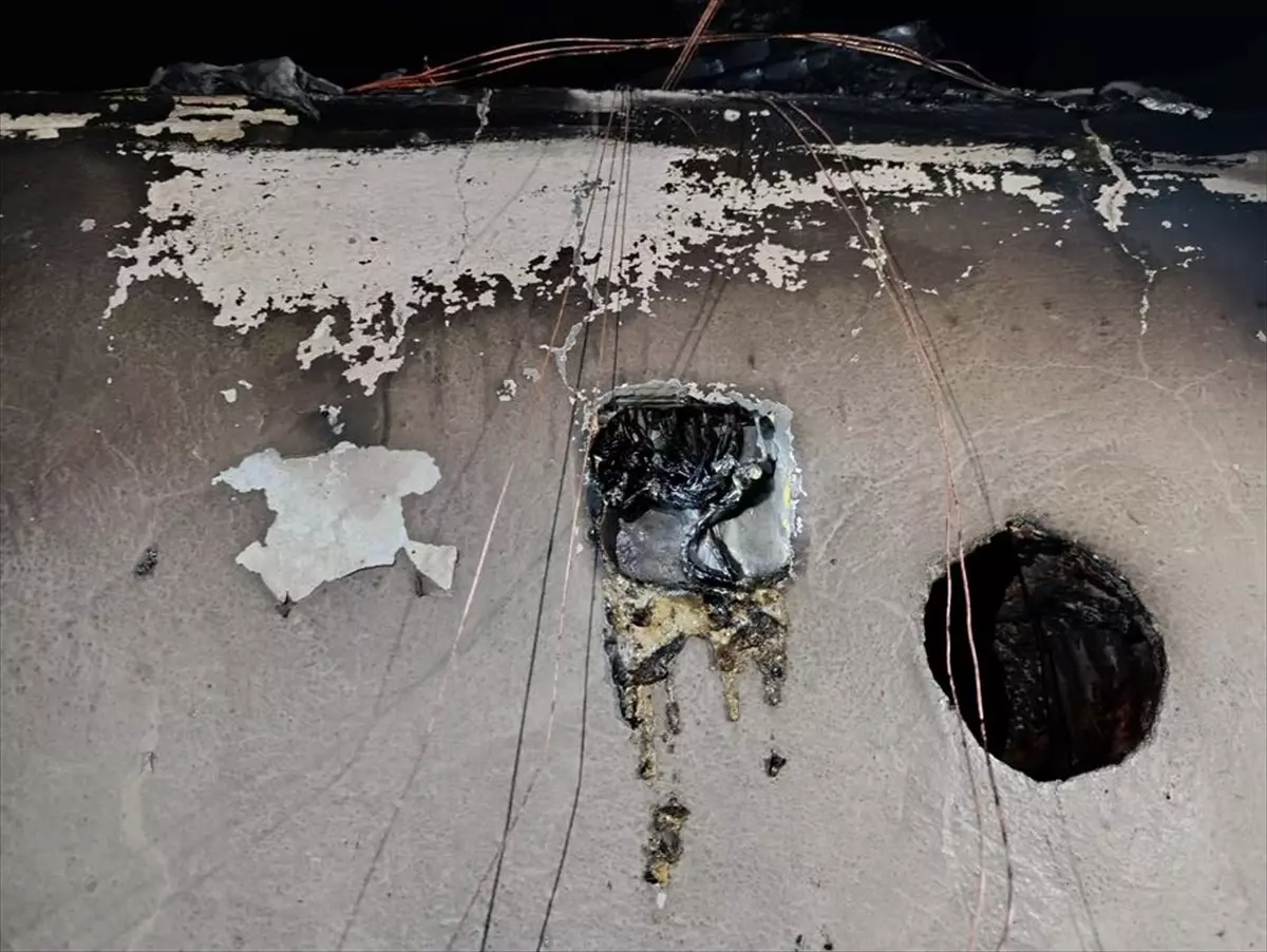 Mudurnu'da Cami Lojmanında Yangın Çıktı