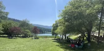 Kurban Bayramı'nda Gölcük Tabiat Parkı'na Yoğun İlgi