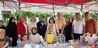 Boyabat'ta Kadın Emeğiyle Üretilenler Hanımeli Pazarı'nda Sergilendi