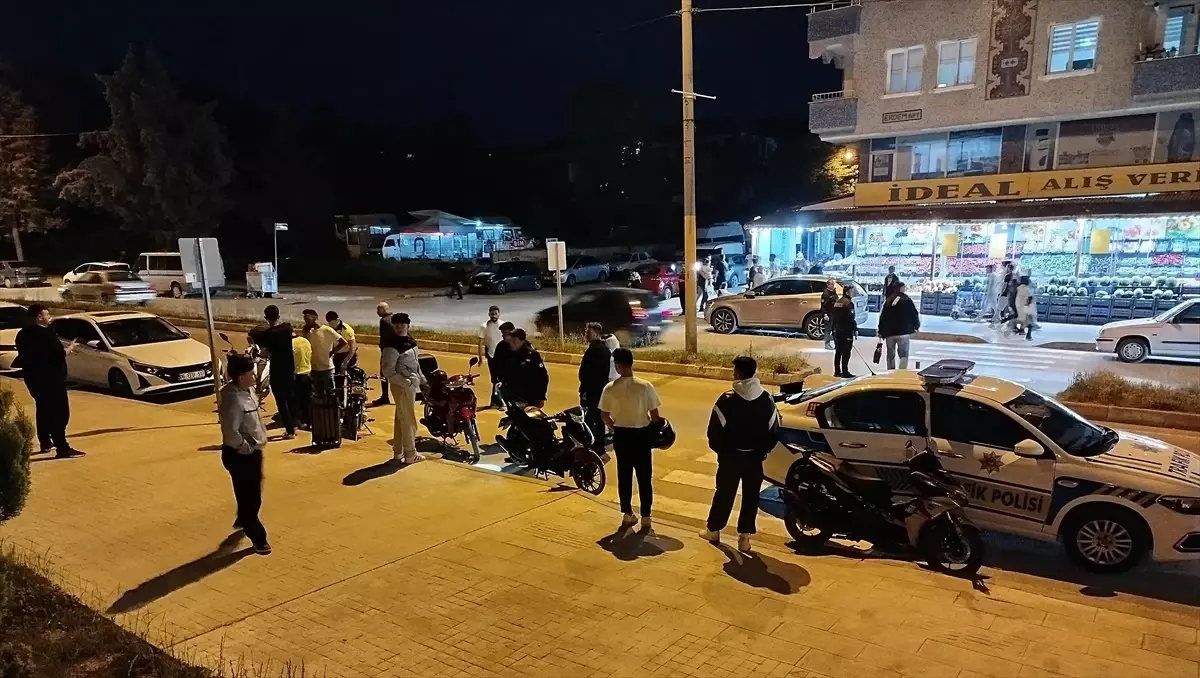 Boyabat'ta Motosiklet Sürücülerine Cezai İşlem