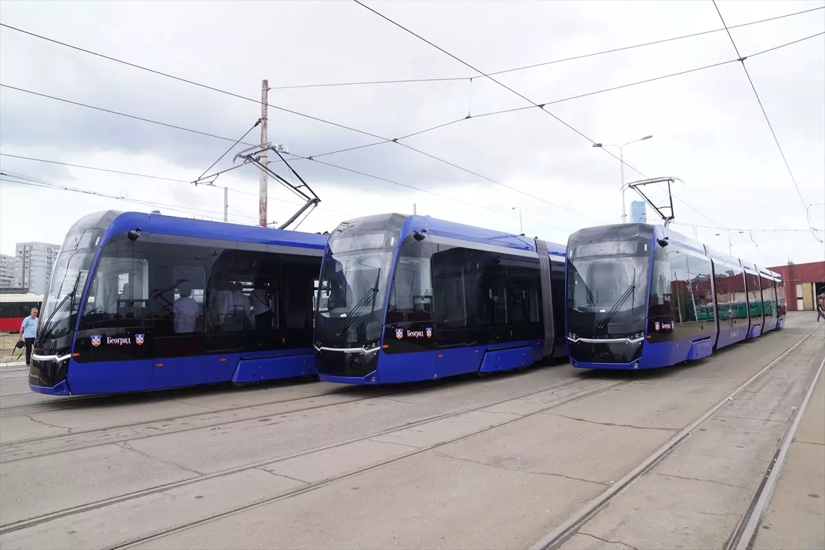Bozankaya, Belgrad'a İlk Tramvaylarını Teslim Etti