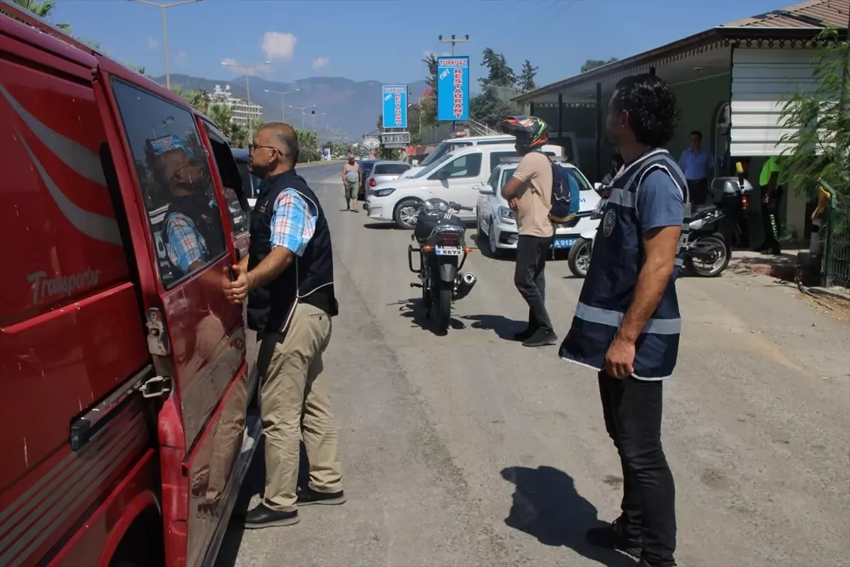 Mersin Bozyazı'da Trafik Denetimi Yapıldı