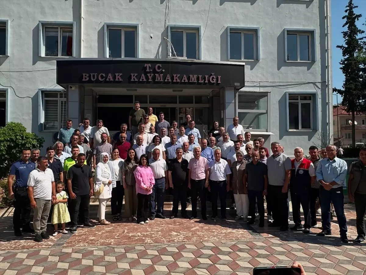 Bucak Kaymakamı Bayram Gale Görev Süresini Tamamladı