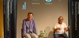 Bülent Emin Yarar ile Yetkin Dikinciler, Frankfurt'ta oyunculuk üzerine konuştu