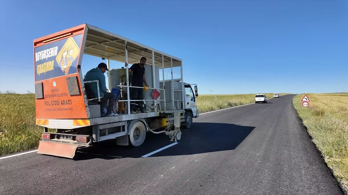 Kayseri Büyükşehir Belediyesi'nden 22 Kilometrelik Yeni Yol