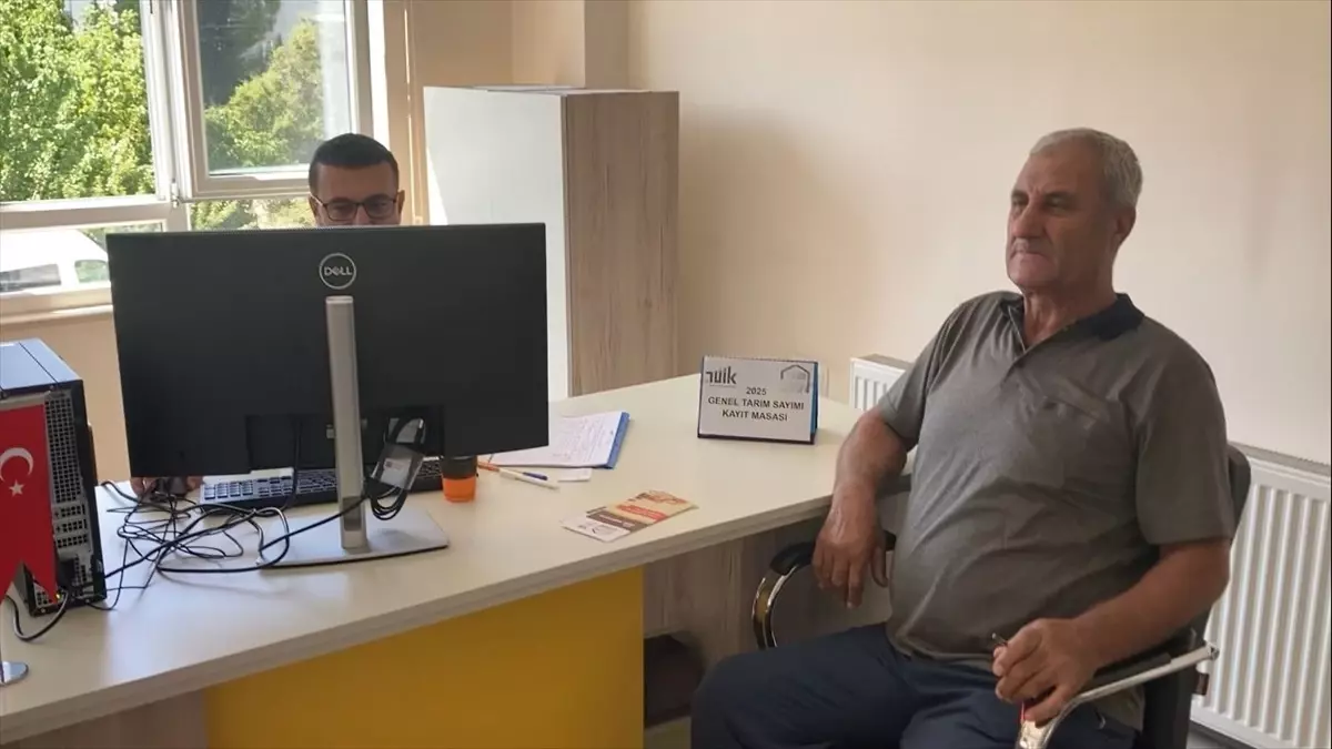 Bucak'ta Genel Tarım Sayımı Başladı