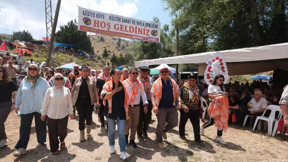 Burdur'da 22. Kültür, Sanat ve Yayla Şenliği Düzenlendi