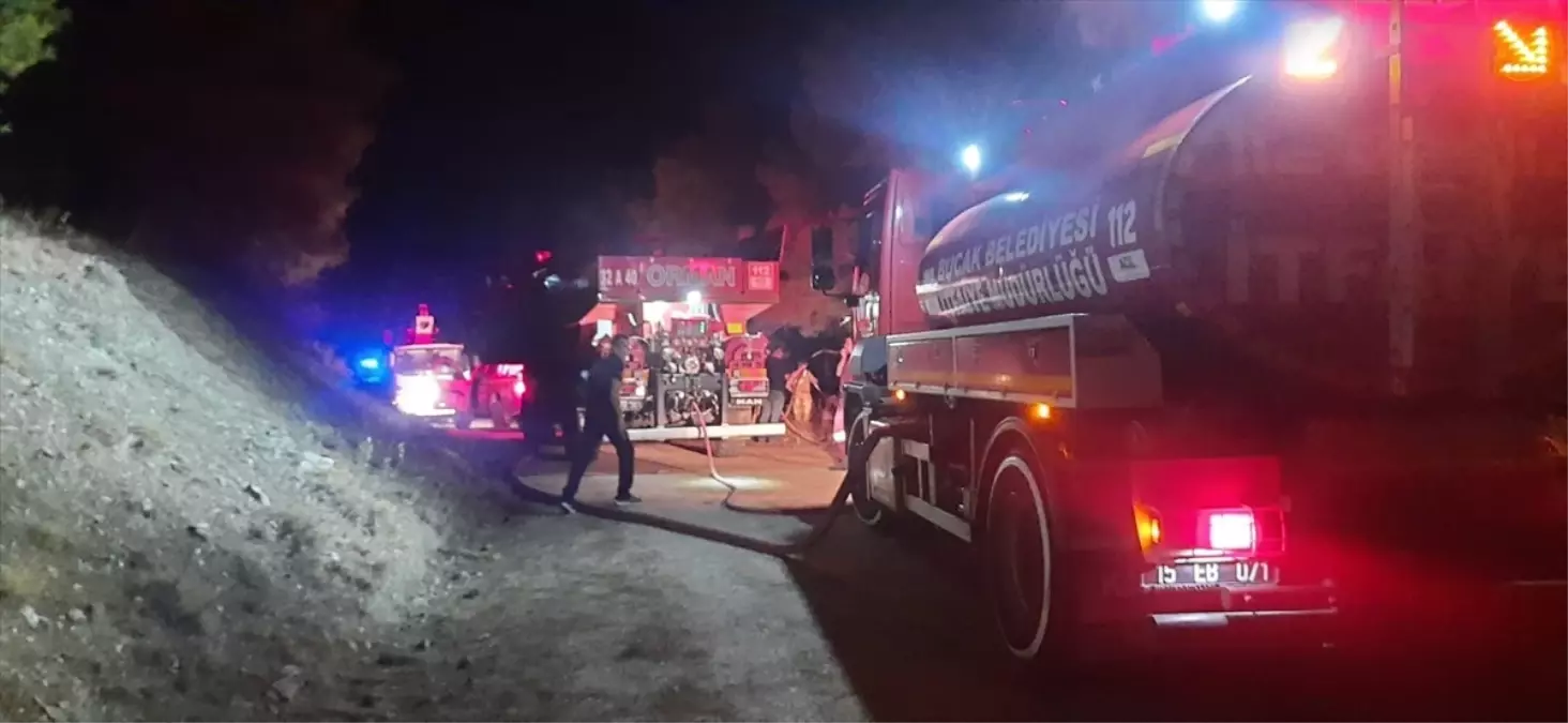 Bucak'ta Orman Yangını Kontrol Altına Alındı