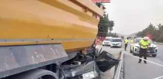 Burdur'da Feci Kaza: 1 Ölü, 1 Yaralı