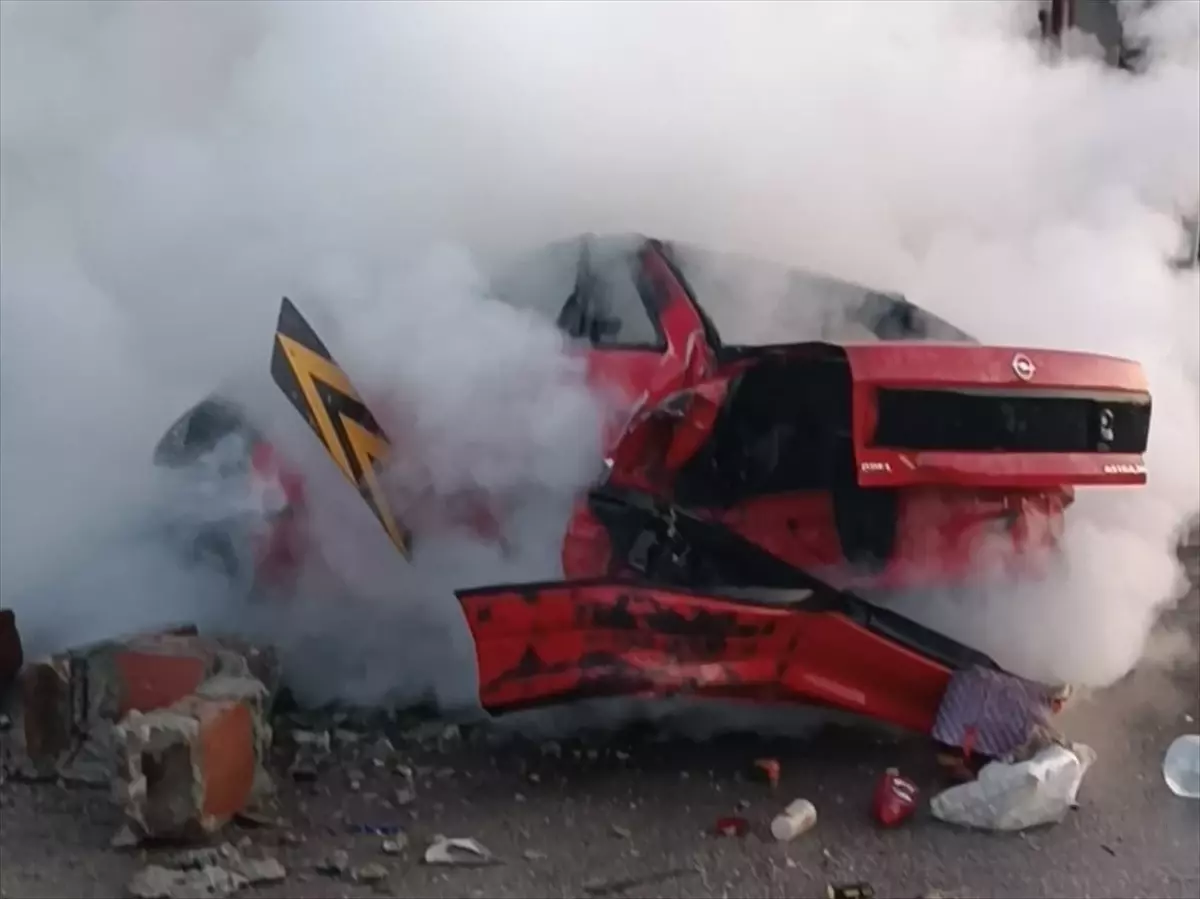 Burdur'da Trafik Kazası: Bir Kişi Yaralandı