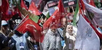 Büro Memur-Sen, ABD'nin Ortadoğu Politikalarına Protesto Düzenledi