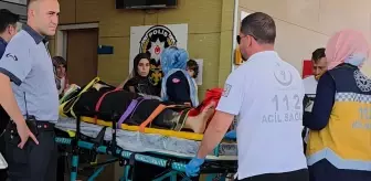 İnegöl'de Terastan Düşen Genç Ağır Yaralandı