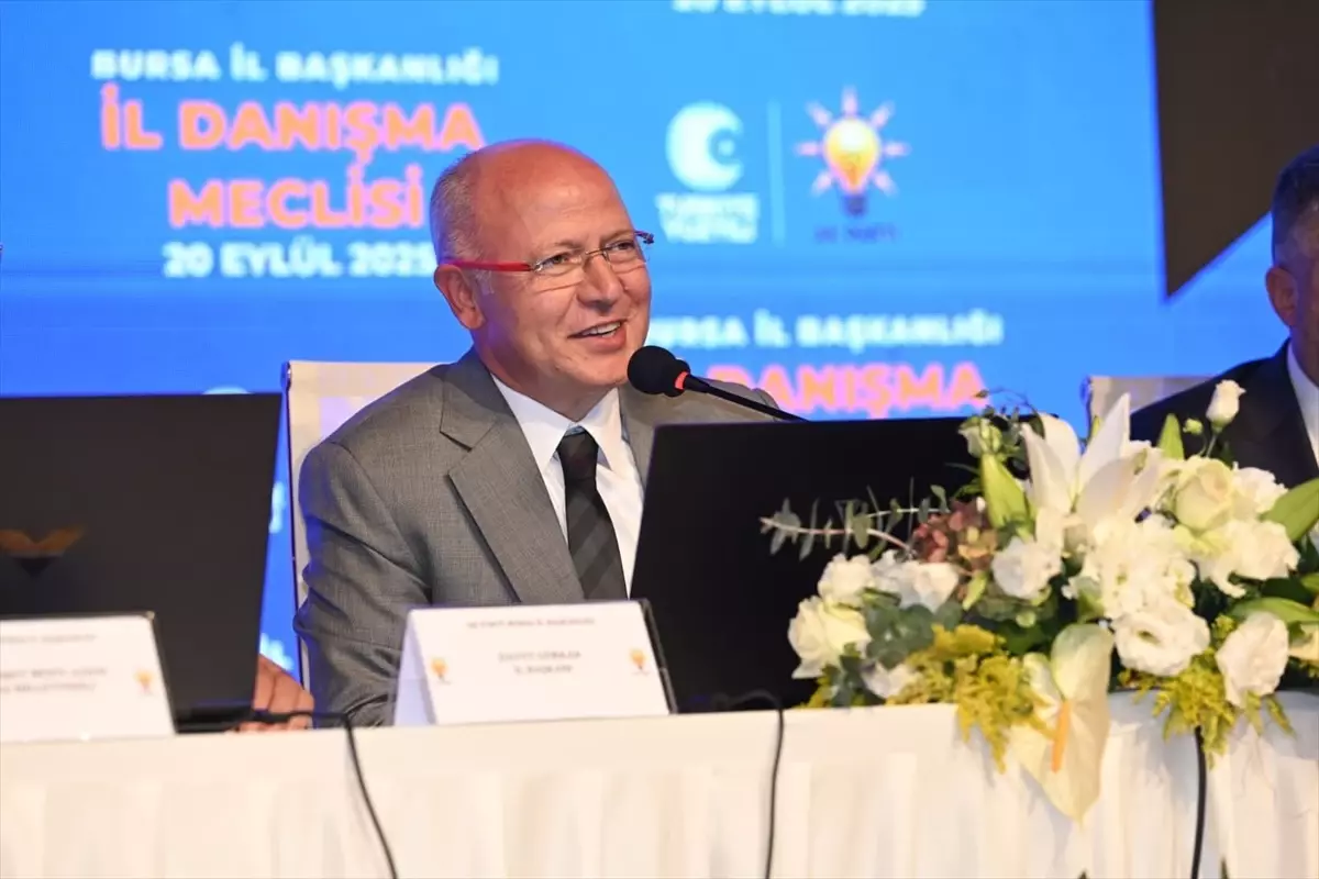 AK Parti Bursa İl Danışma Meclisi Toplantısı Gerçekleşti