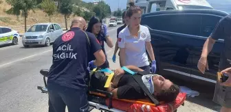 Bursa'da Motosiklet Kazası: Sürücü Yaralandı