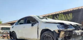 İnegöl'de Otomobil Devrildi: 2 Yaralı