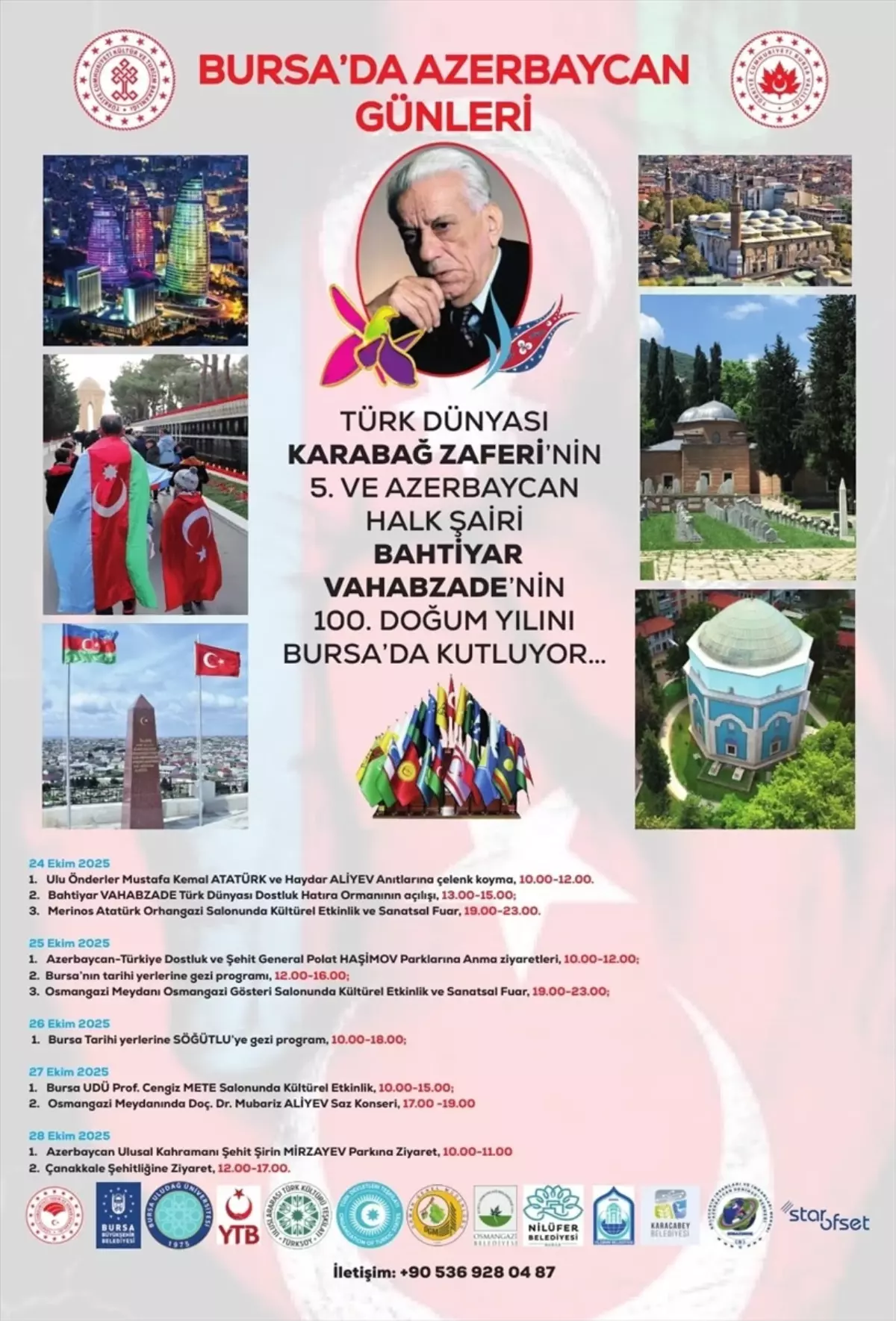Bursa'da Azerbaycan Günleri Etkinlikleri Başlıyor