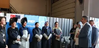 Bursa'da 12 Kadın Kursiyere Kaynakçılık Sertifikası Verildi