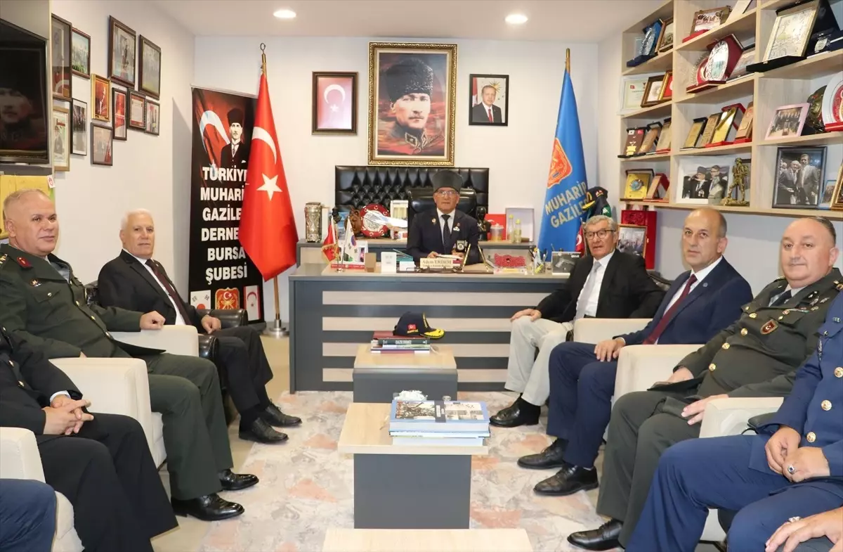Bursa'da Kıbrıs Barış Harekatı'nın 51. yıl dönümü dolayısıyla tören düzenlendi