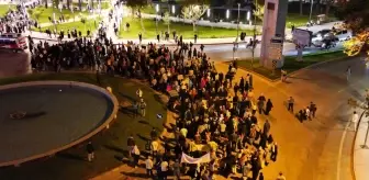 İnegöl'de Gazze İçin Yürüyüş Düzenlendi