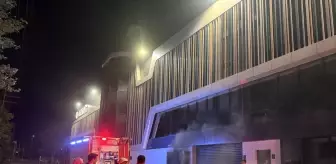 Bursa'da Kuyum İmalathanesinde Yangın Çıktı
