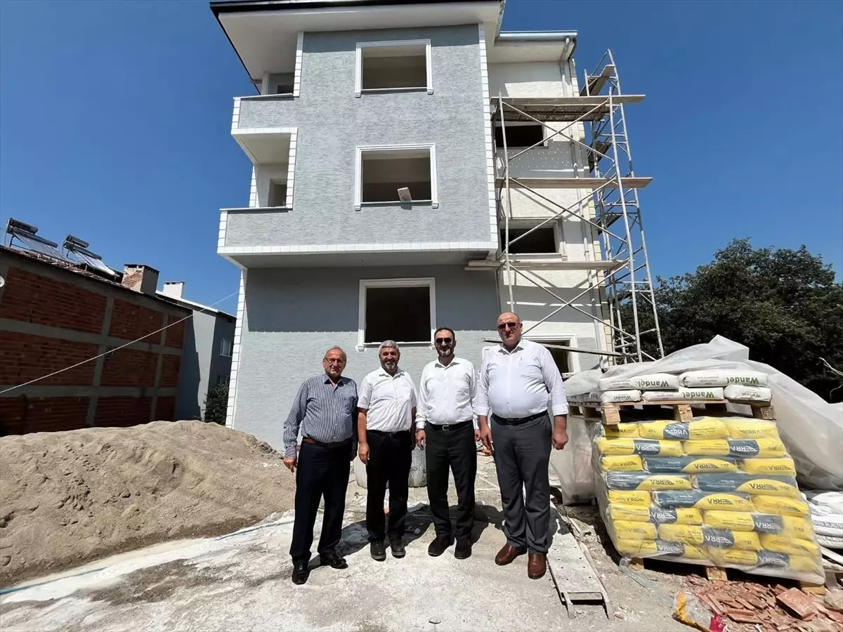 Bursa'da Yeni Kur'an Kursu İnşaatı Devam Ediyor