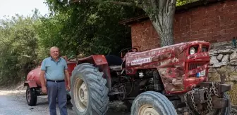 Bursa'da orman yangınına su yetiştirmek için patlak lastikle 2 kilometre katetti