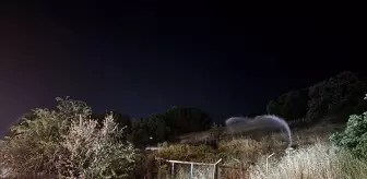 Mudanya'da Havai Fişek Yangını Kontrol Altına Alındı
