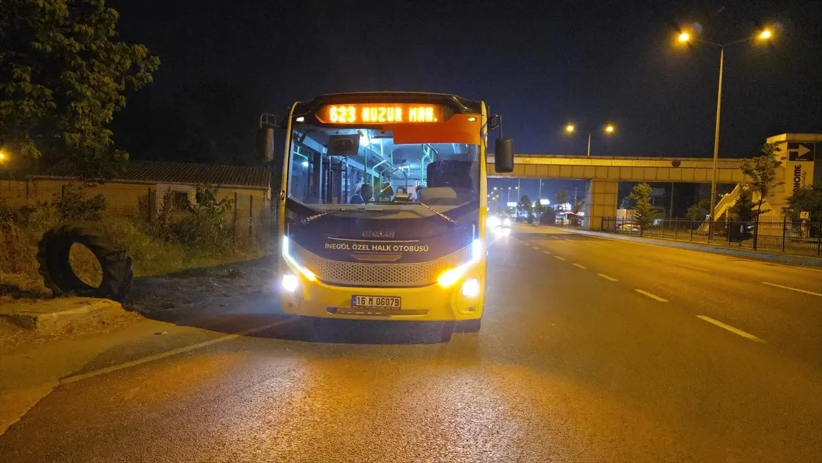 Bursa'da Otobüs Yayaya Çarptı: Kadın Ağır Yaralandı