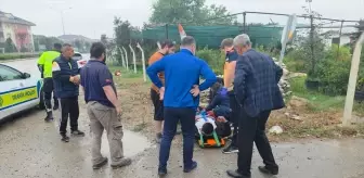 İnegöl'de Motosikletli Kaza: Bir Yaralı