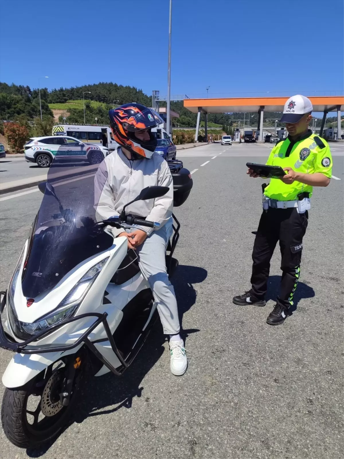 Bursa'da Motosiklet Denetiminde 7 Sürücüye Ceza