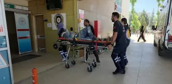 İnegöl'de İnşaatta Yüksekten Düşen İşçi Yaralandı