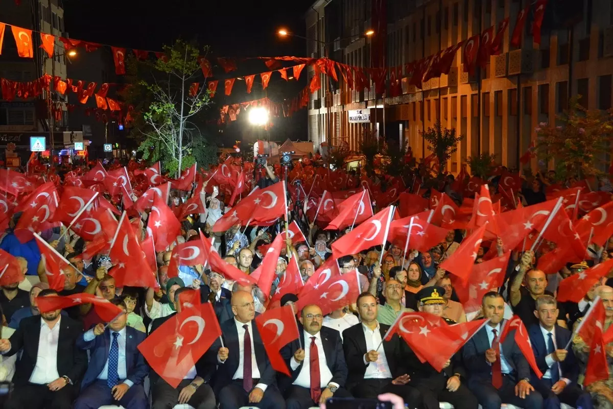 Bursa ve çevre illerde 15 Temmuz Demokrasi ve Milli Birlik Günü etkinlikleri