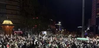 Bursa, Eskişehir, Çanakkale ve Kütahya'da Küresel Sumud Filosu'na Destek Gösterileri