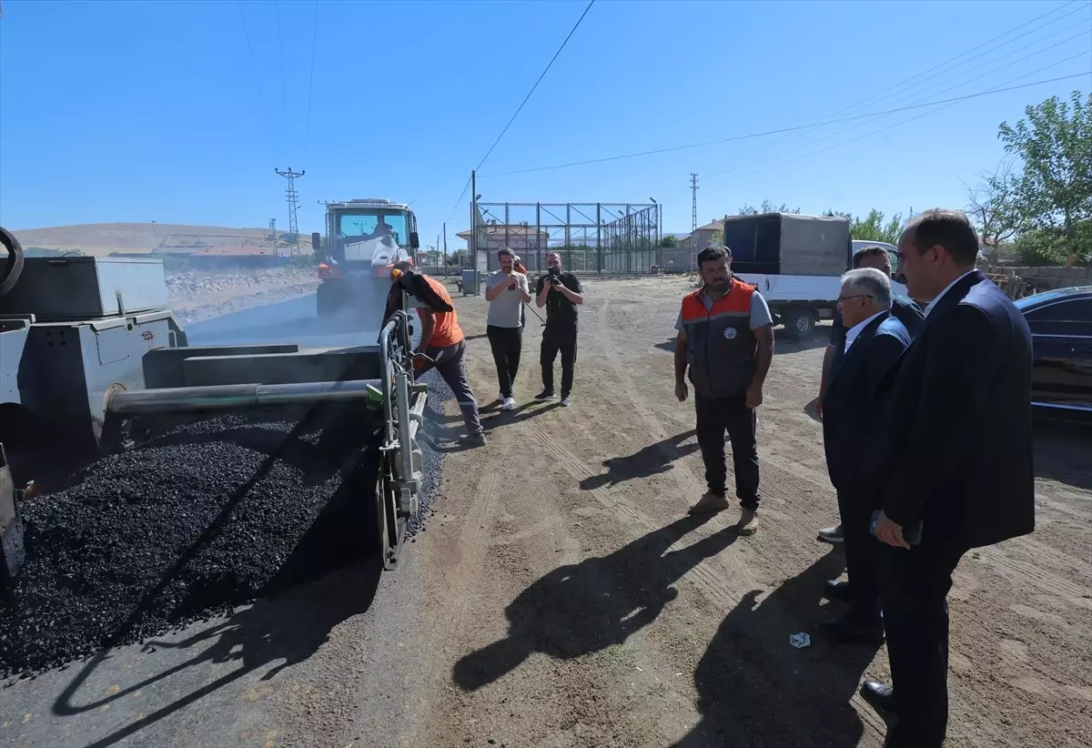 Başkan Büyükkılıç, İncesu'daki Altyapı Çalışmalarını İnceledi