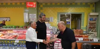 Büyükkılıç, Talas'ta Esnaf Ziyaretinde Bulundu