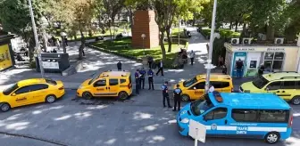 Kayseri'de Zabıta Ekipleri Taksi Denetimi Yaptı