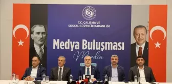 Çalışma ve Sosyal Güvenlik Bakanı Işıkhan, Mardin'de 'Medya Buluşması' programında konuştu Açıklaması