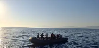 Çanakkale açıklarında 39 düzensiz göçmen kurtarıldı