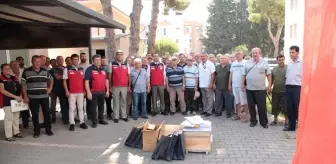 Çanakkale'de Arıcılık Sektörüne Destek Malzemeleri Dağıtıldı