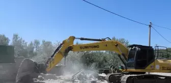 Çanakkale'de 21 Kaçak Yapı Yıkıldı