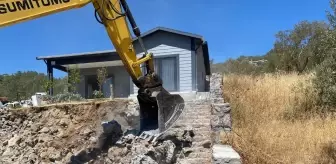Çanakkale'de Ağustos Ayında 22 Kaçak Yapı Yıkıldı