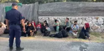 Çanakkale'de 30 Düzensiz Göçmen Yakalandı