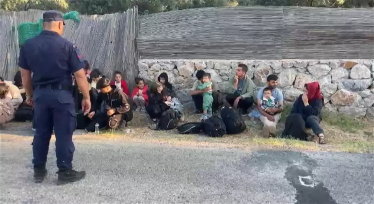 Çanakkale'de 30 Düzensiz Göçmen Yakalandı