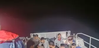 Ayvacık'ta 32 Düzensiz Göçmen Yakalandı