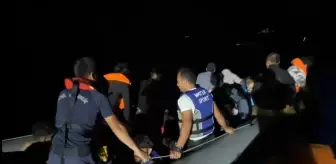 Çanakkale'de 43 Düzensiz Göçmen Yakalandı