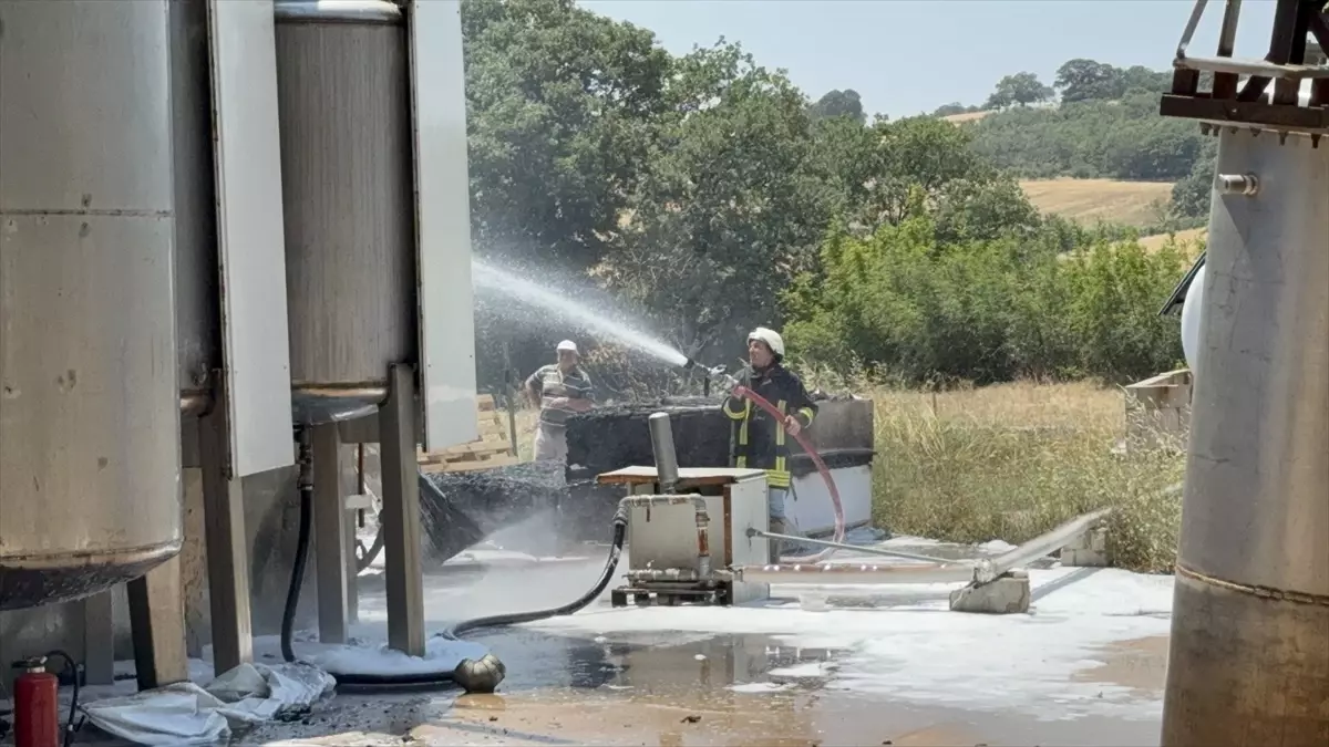 Çanakkale'de Fabrika Patladı: 1 Yaralı