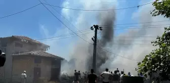 Çanakkale Biga'da Depo Yangını: Hayvanlar Kurtarıldı